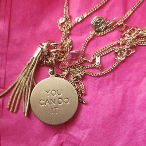 NEW Mary Kay Gold Inspirational Necklace